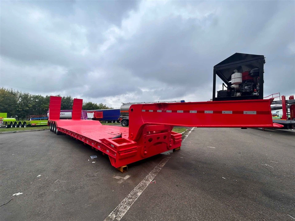 4-Axle Lowbed Trailer suppliers