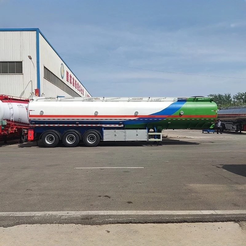 Aluminum Alloy Liquid Tank Semi-trailer