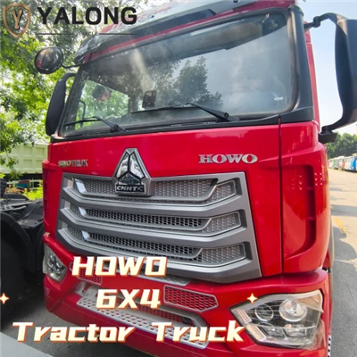 Pengeluar Traktor Traktor 6x4 HOWO Merah China
